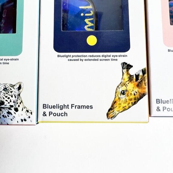 M+ Kids Bluelight Glasses Pouch Reduces Digital Eyestrain Bundle of 4 BRAND NEW - Picture 5 of 5